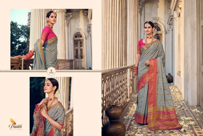 Pankh Ruchi Royal 1 New Designer Fancy Festive Wear Silk Saree Collection